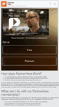 Mobile Screenshot of partnerhere.com